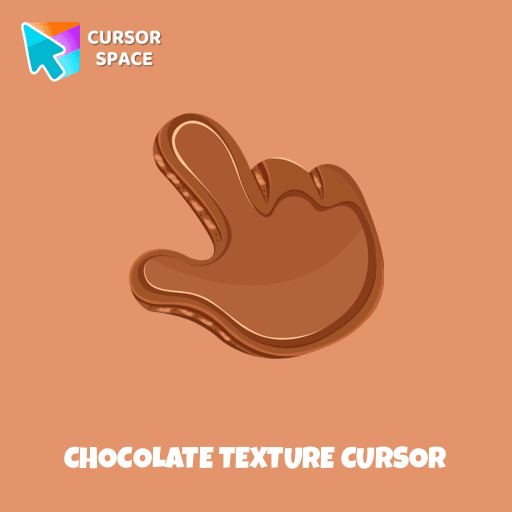 Chocolate Texture cursor pointer cursor
